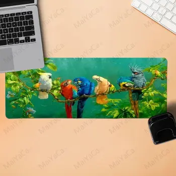 MaiYaCa Lahe Uus lind papagoi MousePads Arvuti Sülearvuti Anime Hiire Matt cs dota 2 LOL gaming mouse pad tasuta hiirepadi