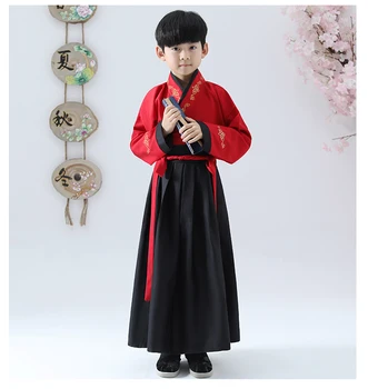 Children 's Kostüüm Hanfu Poisid Sinology Tulemuslikkuse Riided Bookboy Kostüümid, Seelikud Stiilis Õpilane Sobiks Hiina Naiste Tüdrukud