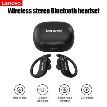 Originaal Lenovo Traadita Peakomplekt Bluetooth TWS mikrofoniga Peakomplekti Bass Stereo IPX5 Veekindel Sport Kõrvaklapid iPhone ' i Jaoks