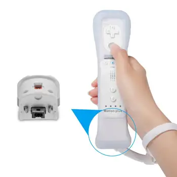 Nintendo Wii Motion Plus Täpsust Suurendada Gamepad Adapteri Käepide Suunajaga MAGIC Remote Controller Anduri Täpsus