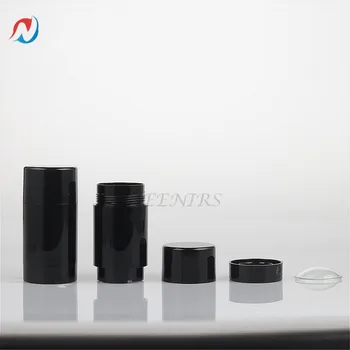 1TK 50ml Tühi Ring Põhja - täitmise DIY Deodorant Konteinerid 1.7 OZ Plastik Geel-ja Kosmeetikatooted Twist-Up Korduvtäidetavaid Pudelite Hoidmine
