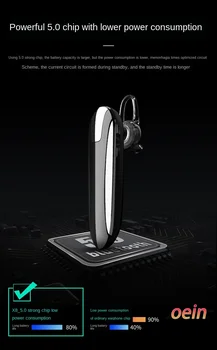 Oein Bluetooth-Peakomplekti Bluetooth-5.0 Kuular Handsfree Kõrvaklapid, Mini Wireless Kõrvaklapid Earbud Kuular iPhone xiaomi