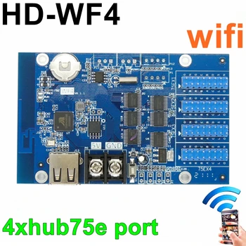 HD-WF4 Wifi / USB Led Kontrollida Kaardi 1280*64 Pikslit Värviline Töötleja 4xhub75e port 2 Ph.5 P3 P4 P5 P6 10 moodul HD-W62-75