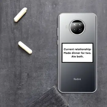 Disain Naljakas Hinnapakkumisi Teksti Telefoni Juhul Läbipaistev Xiaomi Redmi lisa 10 t 8 9 pro lite 11