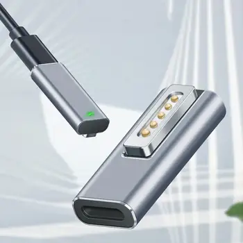 UUS, Portatiivne LED Alumiinium PD Kiire Laadimine Teisenduse Tüüp-c Magsafe2 Adapter sobib Macbook Air/pro Sülearvuti Smart Telefon