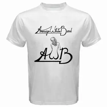 Keskmine Valge Band *AWB Logo, Funk, R&B, Soul Bändi Mens Valge T-Särk Suurus S Kuni 3XL Lahti Must Meeste T-Särgid Homme Tees
