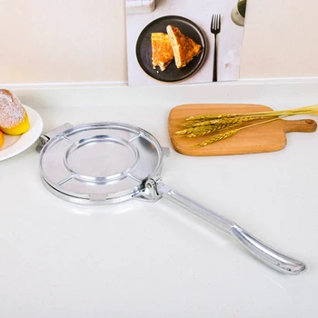 20cm Tortilla Tegija Vajutage Alumiinium Kokkuklapitavad Lihtjahu Maisist Küpsetamine Vahend DIY Pirukas Vahendid Bakeware Kodu Köök Vidinaid