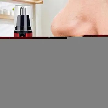 Punane Elektrilised ninakarvade Trimmer Remont Habeme Nuga Raseerimine Kulmude Korrastamine Cleaner Vahend Laadimine Q5W1