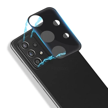 Kaamera protective Case for Samsung A32 A52 a72 5G 2021 Objektiivi 3D Kaardus Taga Karastatud Klaasist samsun 32 g 4G 72 42 32A A12 Juhtudel