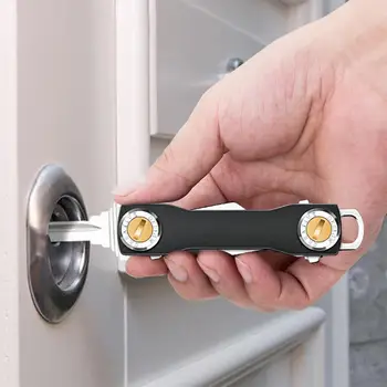 Smart key kett Mini Võtmehoidja Kompaktne Võti Dekoratiivsed Hoidiku Klamber Kodu Hoidmine Metallist võti Klamber Alumiiniumist Korraldaja Võtmehoidja Väljas