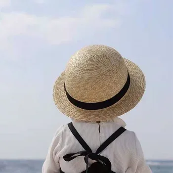 Laste Suvine Müts Laia Ääreni Müts Dome Must Ääris Nisu Õled Müts Armas Tüdruk ühise Põllumajanduspoliitika Reisi Väljas Beach Müts Päikese Kaitseks Mütsid