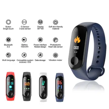 Smart Watch 0.96 Tolline Ekraan, vererõhu -, Südame Löögisageduse Monitor Fitness Sport Käevõru Käepaela ND998