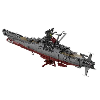 KES 31693 Klassikaline Animatsioon Ruumi laevade pommitamine Yamato Kuulus Sõjalise Relva lennukikandja Laeva Mudel ehitusplokid Kids Mänguasi