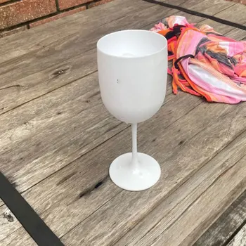 Elegantne Purunematu Veini Klaasid Plastikust Tassi Veini Klaase Ideaalne Lepinguosalise Sise-kui ka Välistingimustes Purunemiskindlast veiniklaaside Komplekt 3