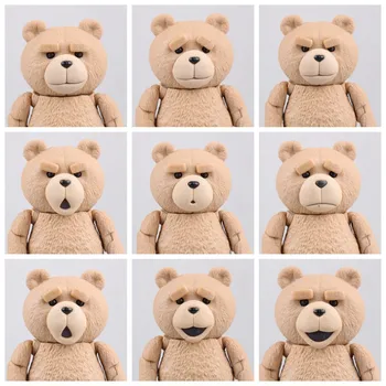 Anime Filmi Revo Seeria NR.006 TED2 Teddy Bear PVC Tegevus Joonis Laekuva Mudel 9cm