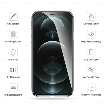 3in1 Läbipaistev Silikoonist Case For iphone 12 11 Pro Max 12 X Mini XS XR 8 7 6 Pluss Kaamera Objektiiv Screen Protector Glass Film Kate