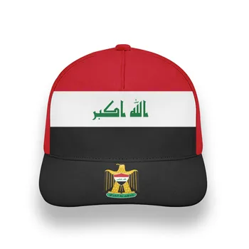 IRAAGI mees noored diy custom made nimi number irq müts rahvas lipu iq riik islam araabia araabia printida foto baseball cap