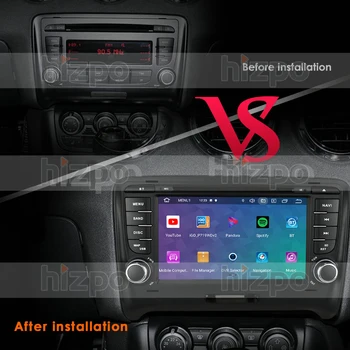 2 DIN 10 Android autoraadio Stereo Multimeedia Audi TT MK 2 8J 2006 2007 2008-2012 Auto DVD GPS-Mängija, Auto Audio-ja Navigatsioonisüsteem