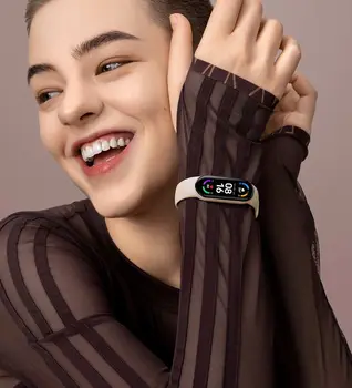 Xiaomi Mi Band 6 Nfc-Versie Smart Armband Amoled Ekraan Miband 6 Smartband Fitness Traker Bluetooth Hartslag Polsband