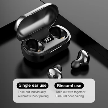 TWS Bluetooth-ühilduva 5.0 Kõrvaklapid Mikrofoniga Laadimise Kasti Traadita Kõrvaklappide Sport Veekindel Earbuds Kõrvaklapid Huawei Xiaomi
