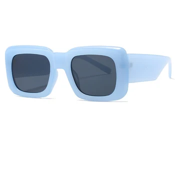 Retro Valge Ruut päikeseprillid Luksus Brändi 2021 Vintage Suur raam päikeseprillid Meestele Oculos Feminino Lentes Gafas De Sol UV400