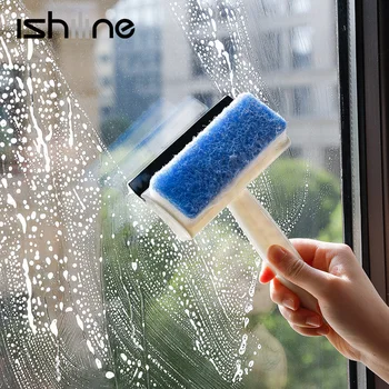 Akna Klaasi Brush kahepoolne puhastushari Spray Klaasipuhasti Puhtama Pesu Kaabits Kodus Vannituba Auto aknapesu Vahend