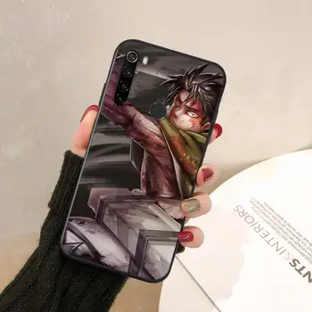 Särav Must Kate Rünnak Titan Levi Jaoks Xiaomi Redmi Lisa 9 9S Max 8T 8 7 6 5 Pro 5A 4X 4 Silikoonist Pehme Telefoni Puhul