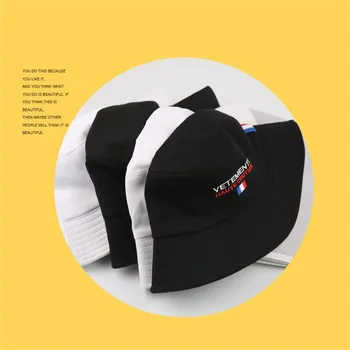 2020 Vetements Kopp Mütsid Meeste ja Naiste Vabaaja Vetements Kopp Mütsid Kõrge Kvaliteediga 1:1 prantsusmaa lipu tikandid ühise Põllumajanduspoliitika VTM Müts