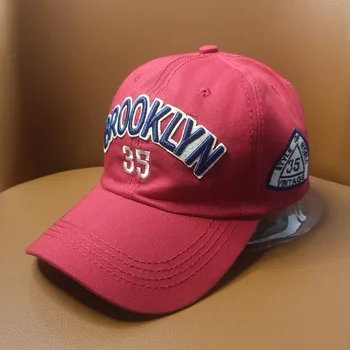 HT351 Baseball Cap BROOKLYN Puuvill Hip-Hop Snapback Müts Mehed Naised Täiskasvanute Outdoor Spordi-Vabaaja Päike Müts