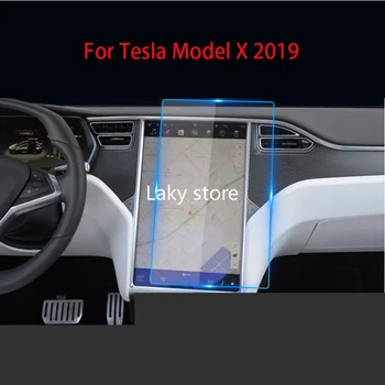 Algne GPS Car Navigation Terasest Film Tesla Model S X 2016-2020 Keskne Kontroll LCD-Ekraani Klaas Karastatud HD Film