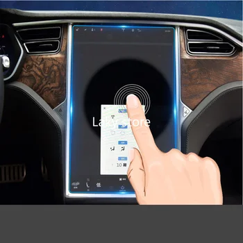 Algne GPS Car Navigation Terasest Film Tesla Model S X 2016-2020 Keskne Kontroll LCD-Ekraani Klaas Karastatud HD Film