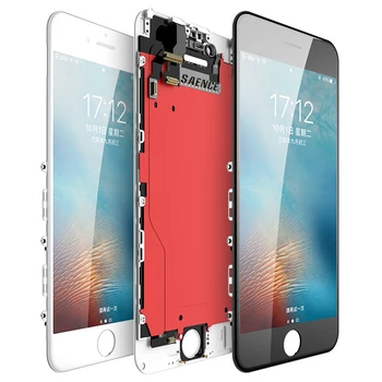 Écran LCD reljeefsete de rechange vala iPhone 6/7/8/6S, remplacement de l'afficheur vala iPhone, Pantalla LCD para teléfonos móviles