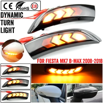LED Dünaamiline suunatule Pool Peegel Sequential Indikaator Blinker Lamp Ford Fiesta MK6-VI /UK MK7 B-Max 2008-17