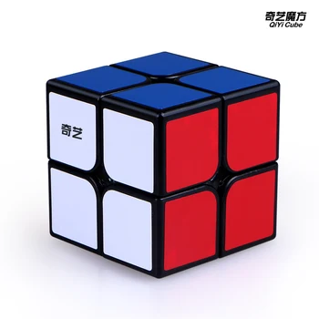 Qiyi 2x2x2 Qidi Valge Must Stickerless Cubo Magico Mõistatusi Lastele Kiirus Magic Cube Mini Puzzle 2x2 Laste Mänguasjad Neocubes