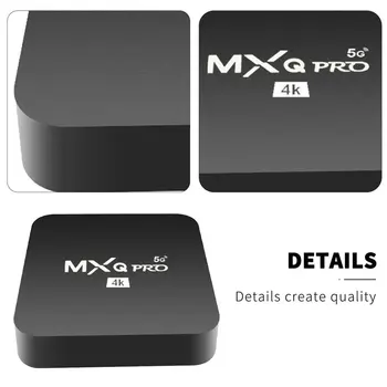 MXQPRO5G 4K RK3229-5G Smart Multimeedia Mängija, 8+128G Koos Usaldusväärse Võrgustiku Rockchip 3228A Quad-Core Multimeedia Mängija