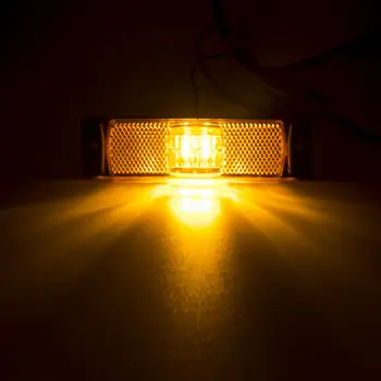 10tk 24V 4 LED-pidurituled Tuled Kliirens on Auto Väline Hoiatus Indikaator Saba Valgus Lambi Haagisega Veoauto Veoauto