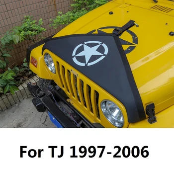 Kapott Kaas Jeep Nääkleja TJ 1997-2006 Lõuend Auto Esi-Hood Bra Kate Protector