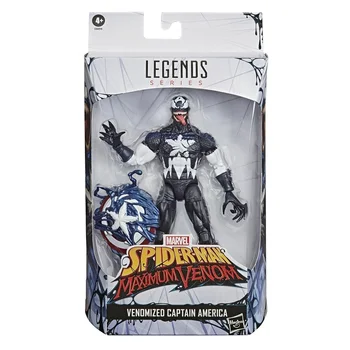 15cm Marvel Legends Venom Kapten Ameerika (6-tolline Tegevus Joonis Mudel Speelgoed Voor Het Verzamelen Van Acties