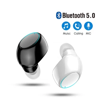 X6 Mini 5.0 Bluetooth Kõrvaklapid Sport Gaming Headset koos Mic-Traadita Kõrvaklapid Handsfree Stereo Earbuds Jaoks Xiaomi Kõik Telefonid