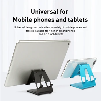 Uus Universaalne Alumiiniumist Mobiiltelefoni Tarvikud Kaasaskantav Desktop Stand Tabeli Lahtri Telefoni Omaniku IPhone Samsung Xiaomi Huawei