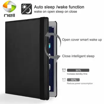 Case For iPad Pro 12.9 360 Kraadi Pöörlev Seista Puhul Smart Kaitsev Kate Auto Sleep/Wake Apple Pro 12.9 /2017