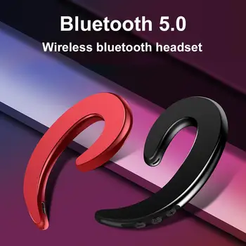 Y12 1tk Traadita Bluetooth-Luu Juhtivus Earhook koos Mic Auto Juht Kõrvaklapid Müra Tühistamises Kõrvaklapid