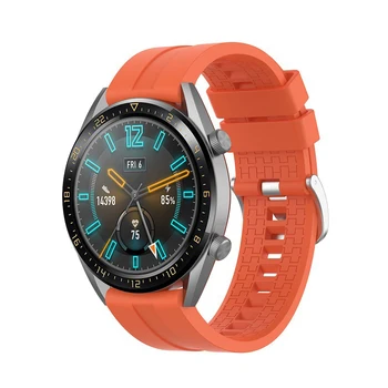 Sport Silikoon 22mm värvikas watchband rihma Huawei vaadata GT 2 46 mm Asendamine käepaela Eest Huawei vaadata GT 42/46 mm rihm