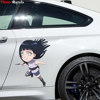 Kolm Ratels FC645 Chibi Hinata autode kere kleebis jaapani anime pvc joonis decal