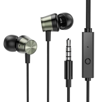 Uute tulijate 3.5 mm Universaalne In-Ear Juhtmega Kõrvaklapid HiFi Stereo Music Headset Koos Mic Xiaomi Huawei Samsung OPPO