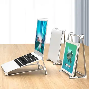 Alumiiniumist Reguleeritav Laptop Stand Kokkuklapitavad Kaasaskantav Sülearvuti Bracket Tõste Jahutus Omanik 11-17Inch MacBook Arvuti